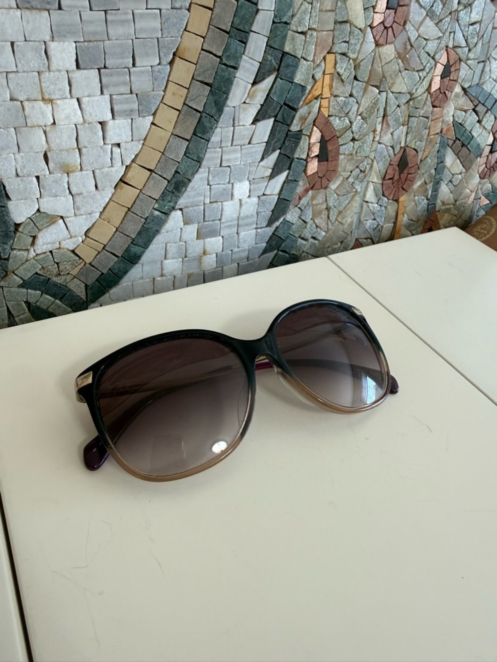 Toms Black to Brown Gradient Women's Sunglasses - Picture 2 of 5